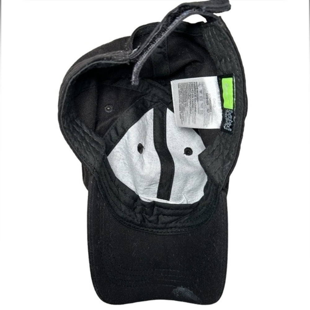 KIDS NIKE BLACK LOGO HAT - Picture 2 of 3